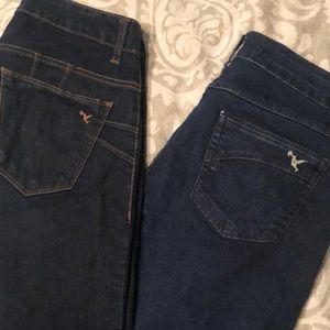 2 Pair: Beija Flor Jeans Size 6